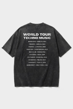 Футболка SHMOT "TECHNO" GARMENT DYE Черный