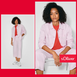 Верхняя рубашка из твила Relaxed Fit s.Oliver