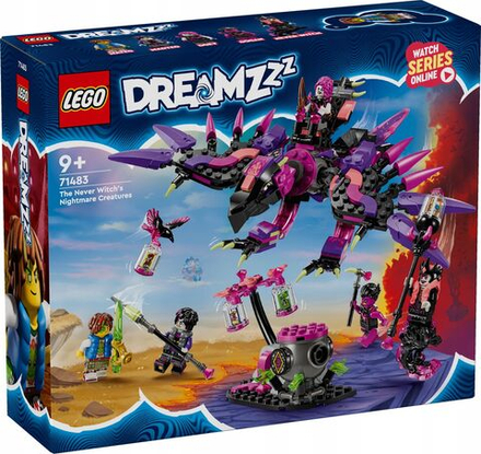 Конструктор LEGO DREAMZzz - Кошмарные существа и Невер-Ведьма - Лего 71483