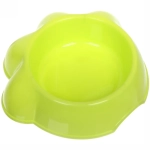 Миска пластиковая «Лапка» 21*6,5см цвет зеленый /500мл