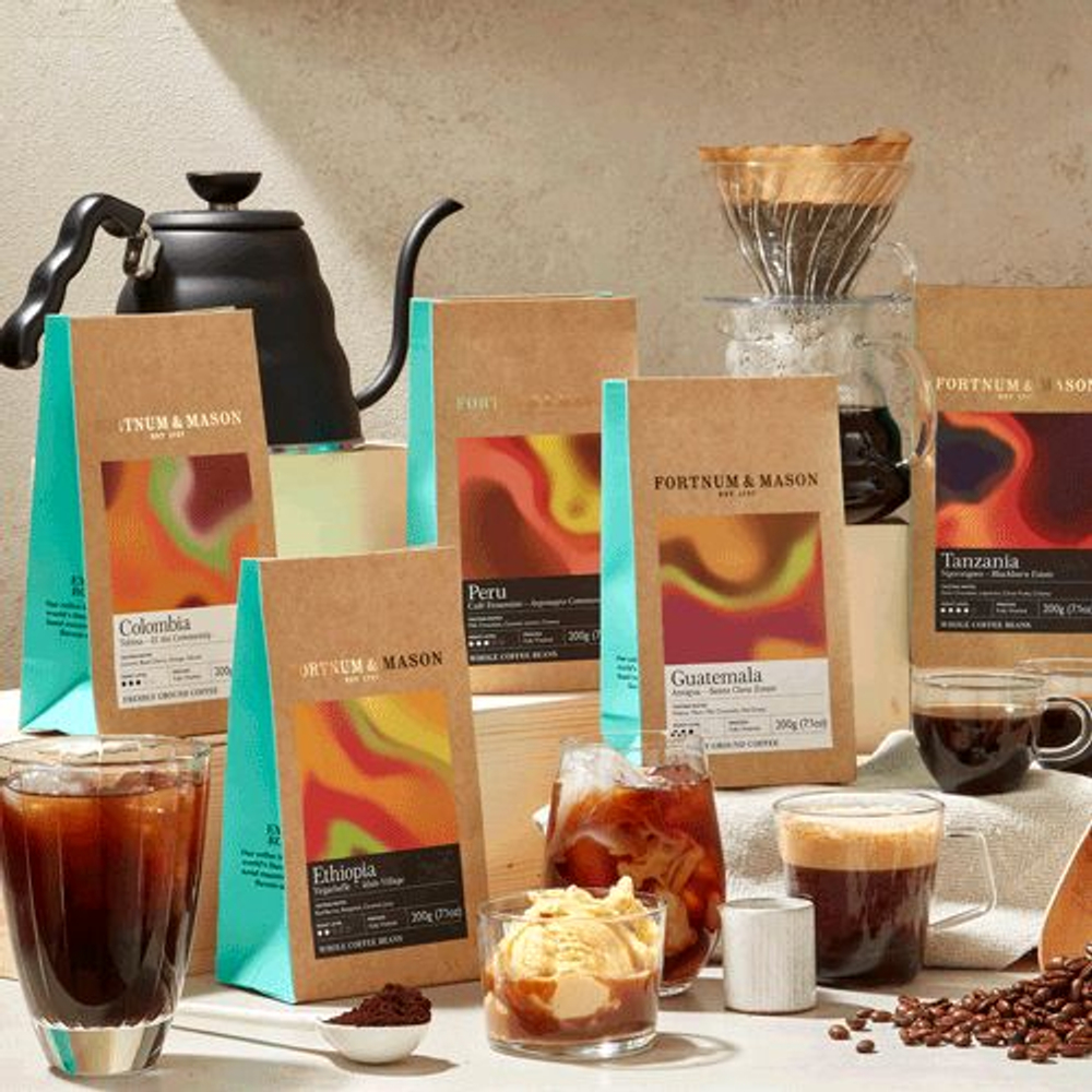 Fortnum and Mason Кофе в зернах India Harley Estate (3 пачки по 200 г)