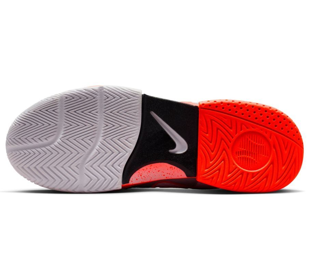 Мужские теннисные кроссовки Nike Court Lite 4 HC Premium - white/hot lava/wolf grey