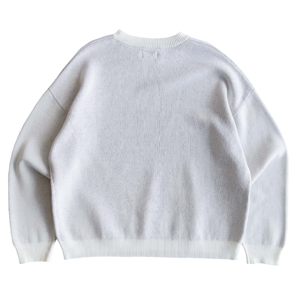 Свитер MORI BOUND - Practitioners Knitted White