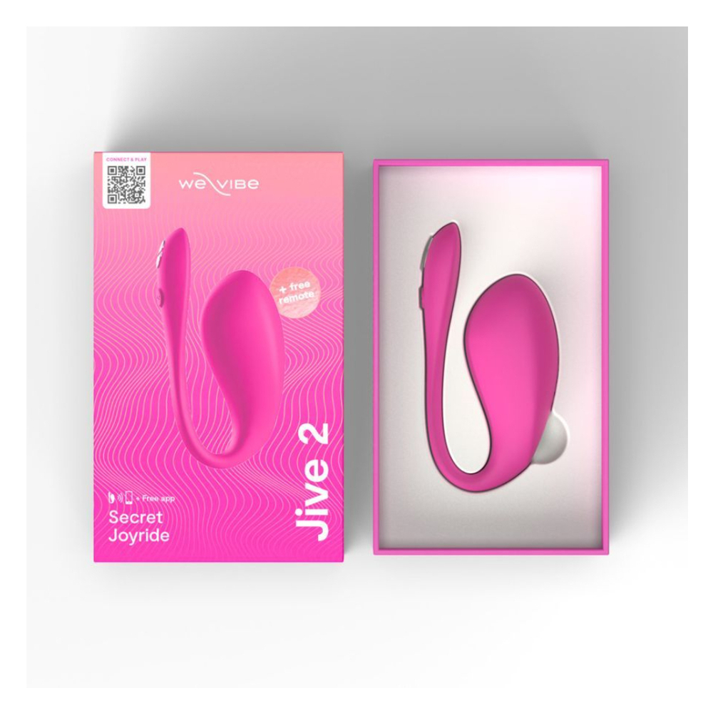 Интерактивный вибростимулятор We-Vibe Jive 2, розовый