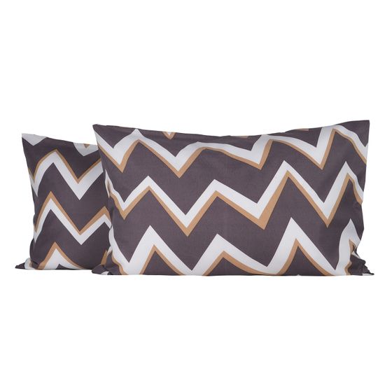 КПБ  Агата коричневая, Дуэт , 50х70, DOMTEKC