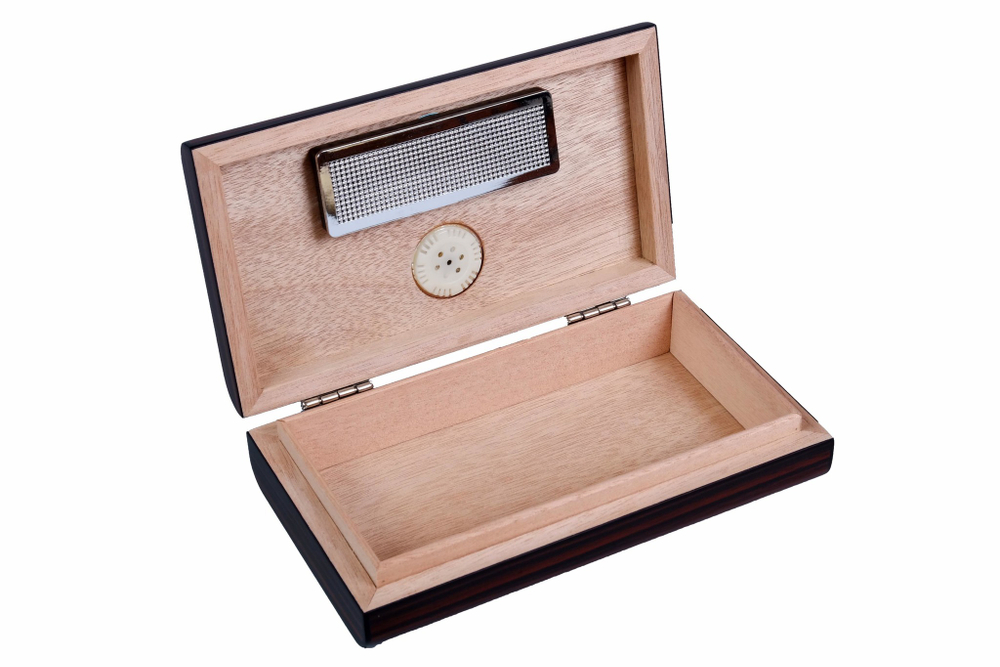 Хьюмидор Lubinski дорожный на 5 сигар, Эбеновое дерево