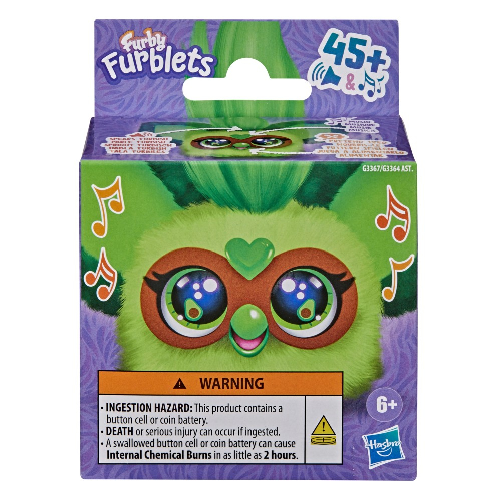 Hasbro Furby Furblets - Интерактивная маскотка AVO-KAH Авокадо G3367