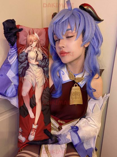 Мини дакимакура Пауэр из Человек-бензопила арт. M0886, 60х20 см