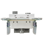 SKANDY Розетка двойная TV+SAT SK-A13W арктический белый IEK