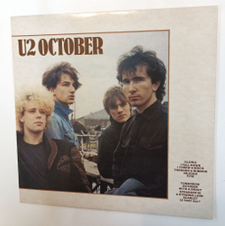 Винтажная виниловая пластинка LP U2 October (USA 1983)