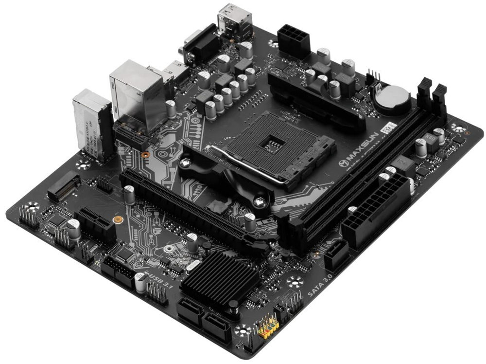 Материнская плата mATX MAXSUN Challenger A520M-K