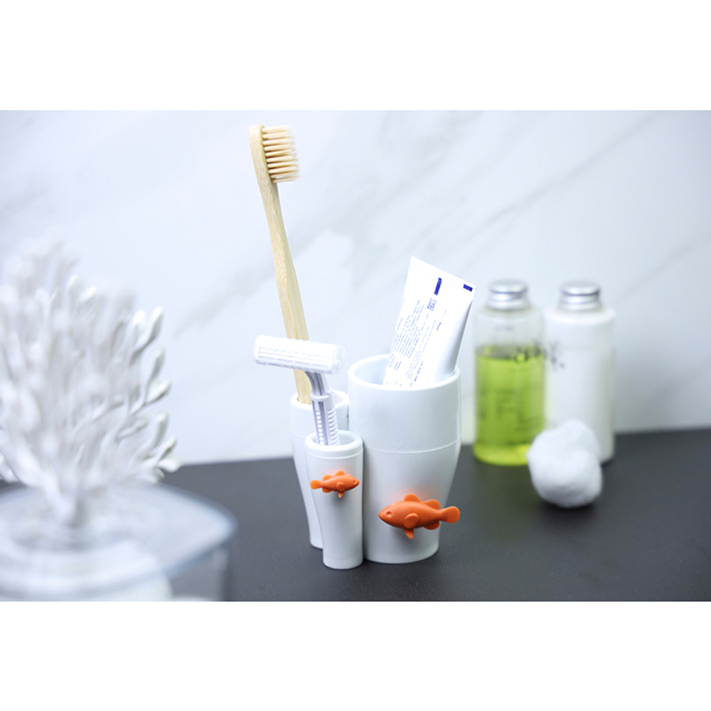 Держатель для зубной щетки Qualy Coral