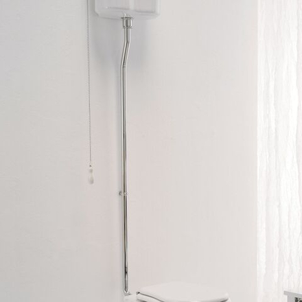 Труба AXA Contea для бачка с высоким расположением золото BA191