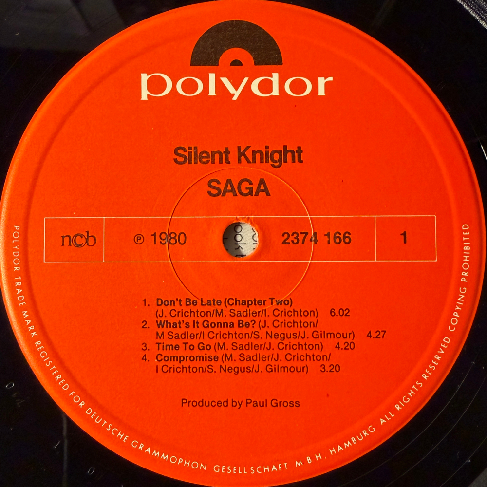 Saga - Silent Knight (Скандинавия)