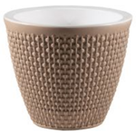 Кашпо для цветов пластиковое 1,6л d-16 см «Ротанг» Фраппе