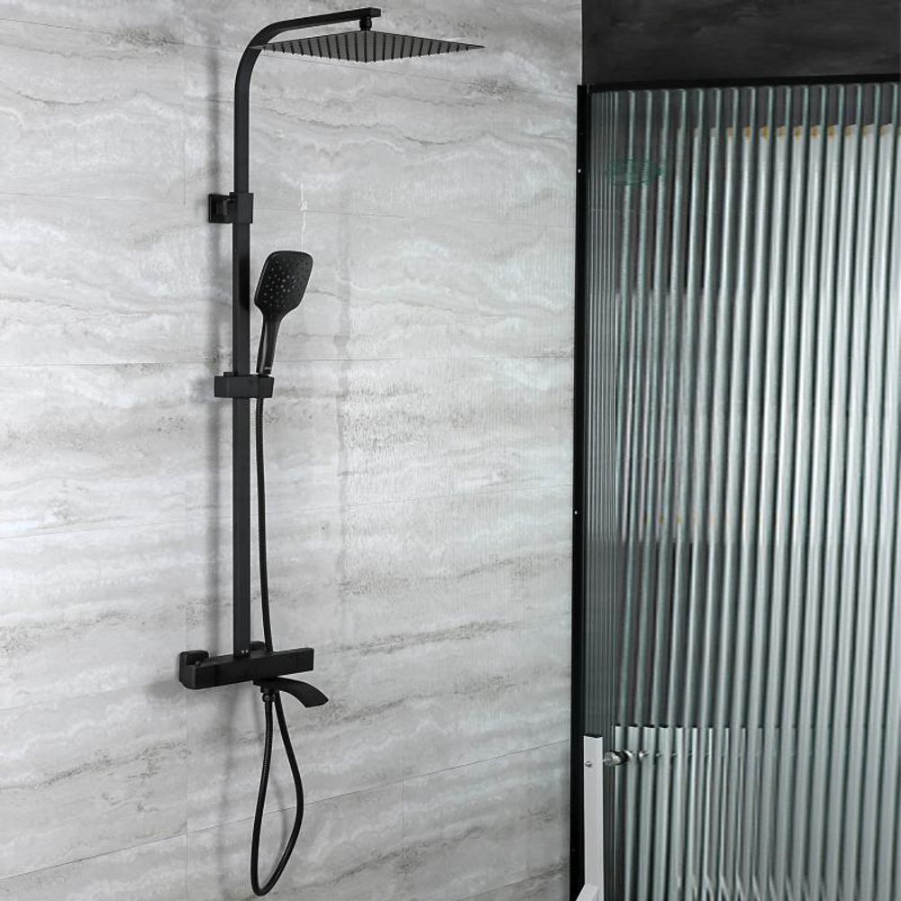 Душевая стойка с термостатом Gappo G2407-60