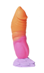 Яркий фаллоимитатор Жар-птица - 25 см.