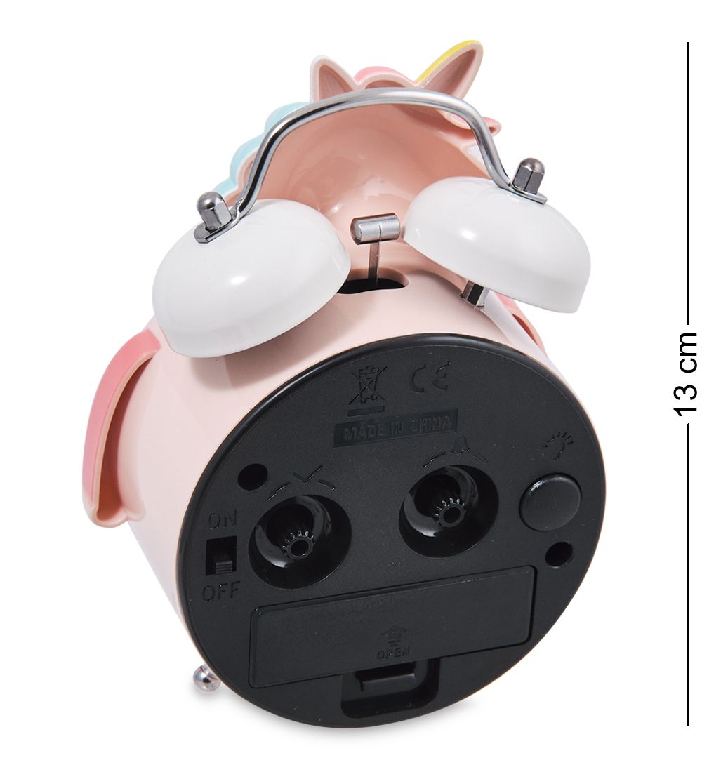 GAEM Art CL-68/2 Будильник «Единорог» розовый