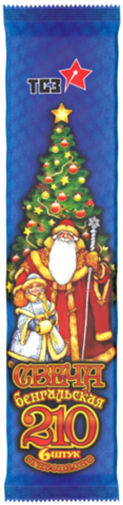 ТР156 Свеча бенгальская 210