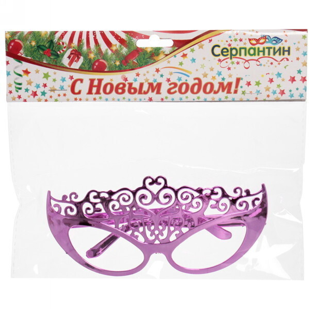 Очки карнавальные «Королевская вечеринка», микс