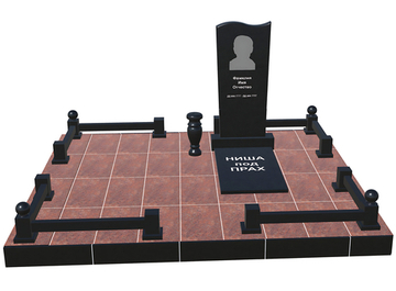 Готовое ритуальное сооружение 2,7м*2,4м (под ключ)