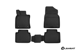 Коврики в салон для TOYOTA Camry, 2018-, 4 шт. (полиуретан) ELEMENT3D048152210K
