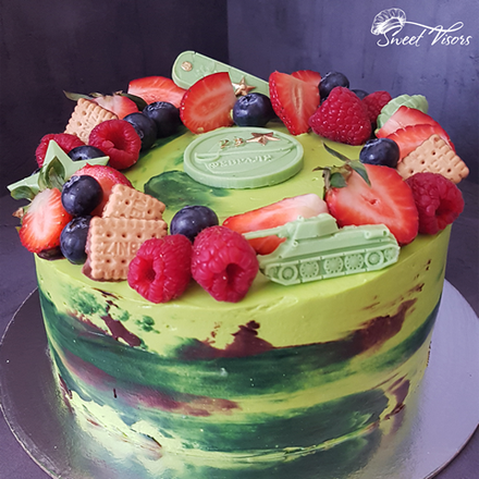 "На 23 февраля" (декор)