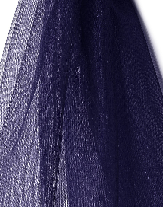 Фатин синий темный, CRYSTAL SHINING TULL С23