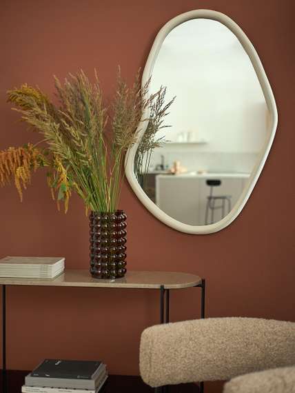 Ваза molecule, 28 см, сепия