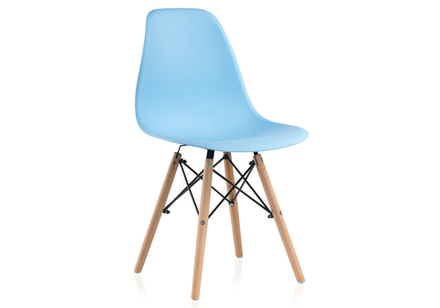 Пластиковый стул Eames PC-015 blue