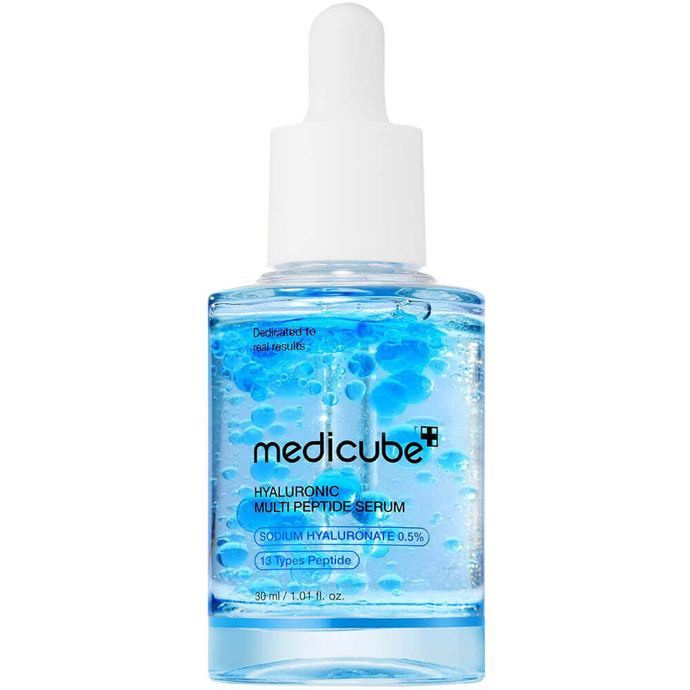 Двухфазная сыворотка с пептидами и ПДРН medicube Hyaluronic Multi Peptide Serum, 30ml