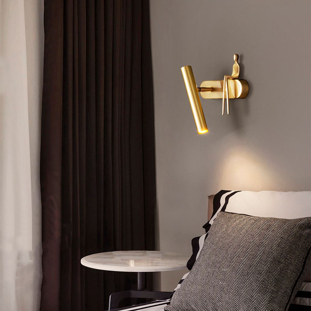 Настенный светильник REMUS Left Brass