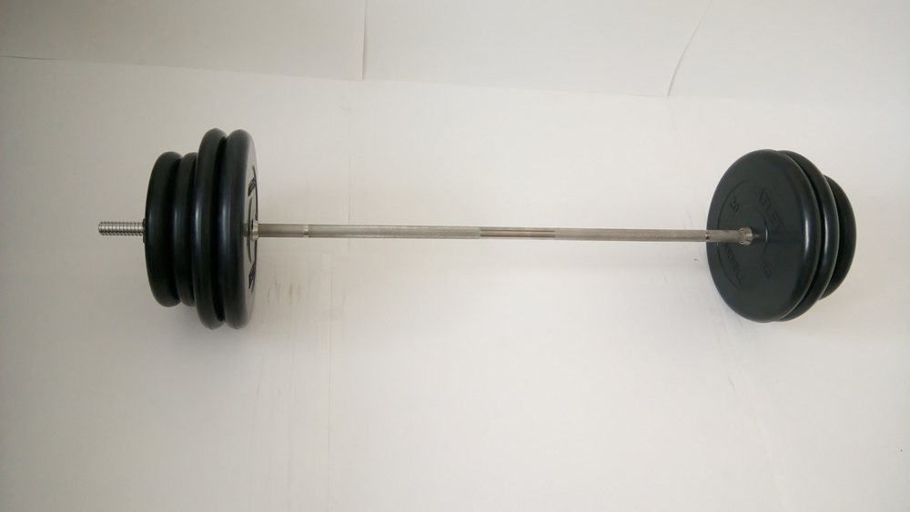 Разборная штанга 119кг с прямым грифом