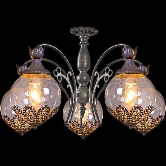 Люстра потолочная Reluce E27 39369-0.4-05 WK