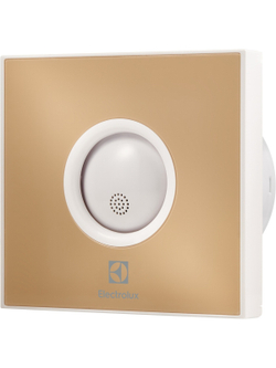 Вентилятор вытяжной серии Rainbow EAFR-100T beige с таймером