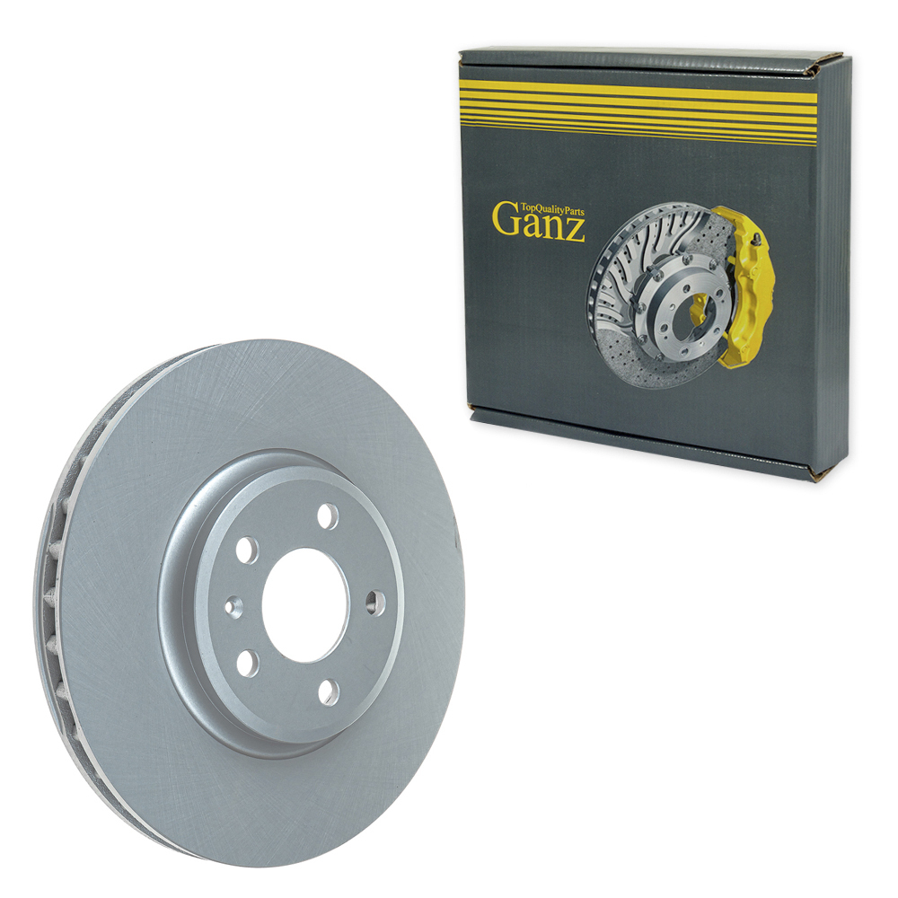 Диск тормозной передний с покрытием AUDI A4/A5/Q5 07 /Vent D=320mm GANZ GIJ10078