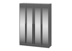 Шкаф четырехстворчатый Берген 1600 (серый графит/серый графит), Интерьер Центр, г.Пенза
