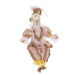 GAEM Игрушка набивная подвес "Лошадь", L15 W9 H36/21 см