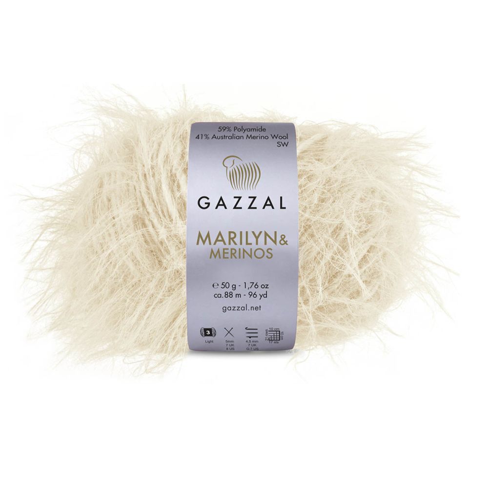 Пряжа Gazzal Marilyn & Merinos (8270) Пряжа Gazzal Marilyn & Merinos (8270)
