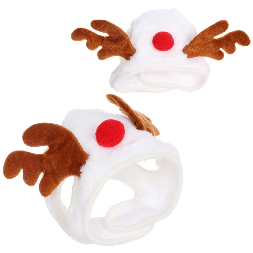 Шапка для собак и кошек «Милый Рудольф», цвет как на фото, р S (от 2 до 8кг)