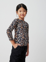 Лонгслив для девочки Next 972-459, Коричневый