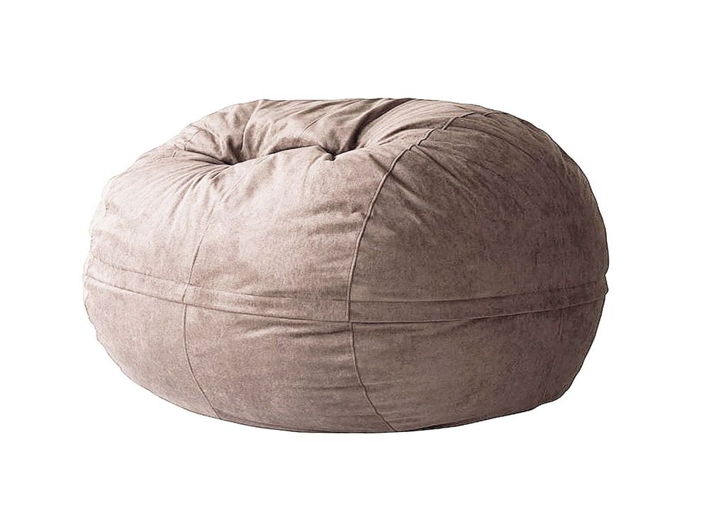 Кресло Софт 150х150 бежевое велюр