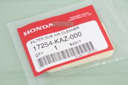 17254-KAZ-000. FILTER, SUB AIR CLEANER. Honda
