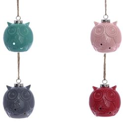 GAEM Украшение новогоднее "Сова" с подсветкой, L7 W7 H8,5 см, 5в.