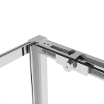 Душевой уголок Слим Софт (Slim Soft) Vincea VSR-1SS9013CL, 1300*900, хром, стекло прозрачное