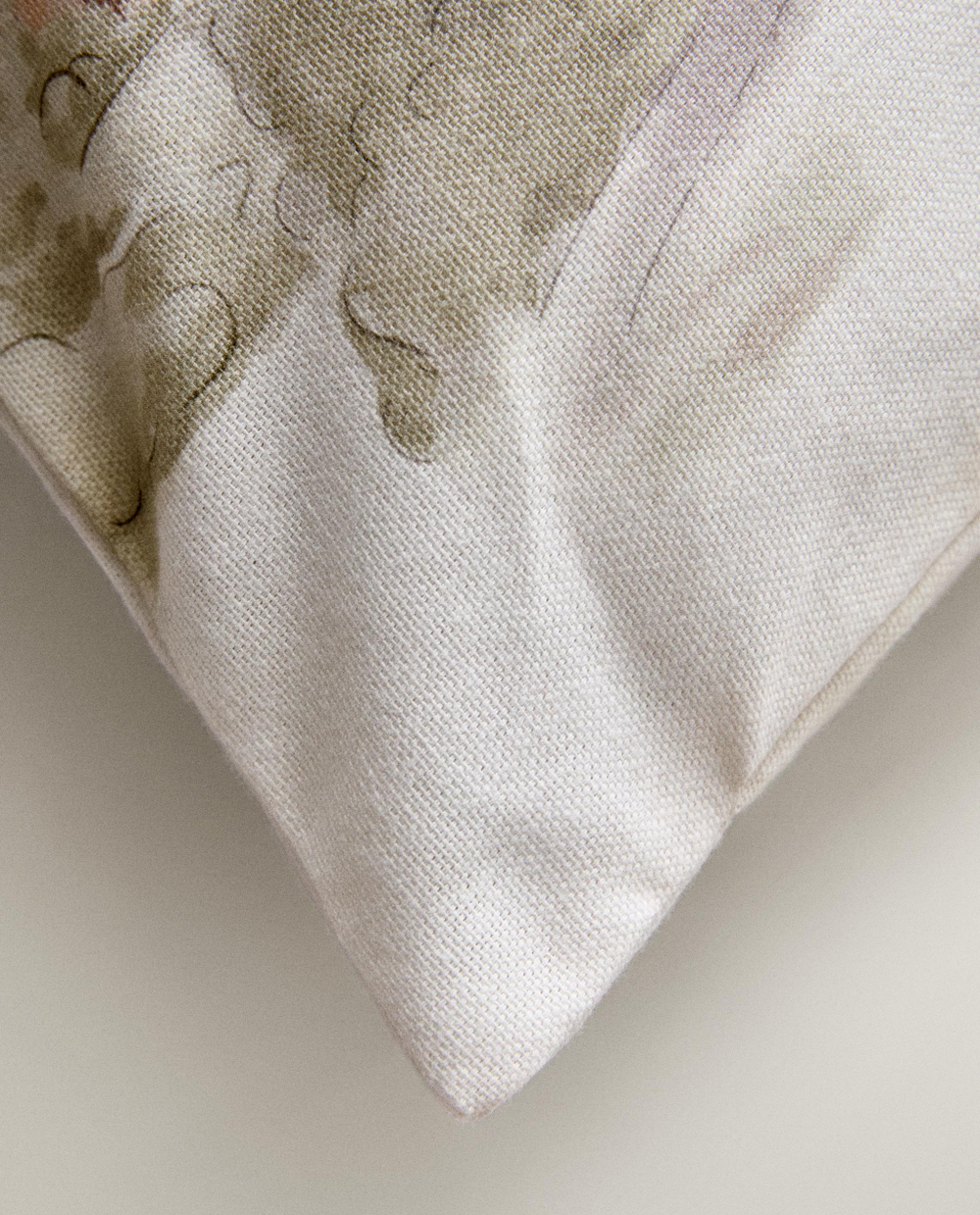 Zara Home наволочка декоративная из хлопка, бежевый, 30x50 см