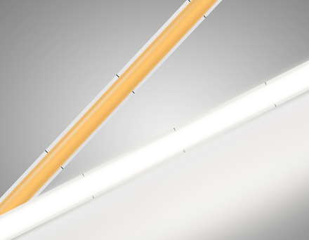 Ambrella Светодиодная лента Ambrella Light GS4612 COB 400Led/10W m/ 24V IP20 4500K/ 5m*5mm*2.1mm (2 конт.) LED Strip 24V GS4612