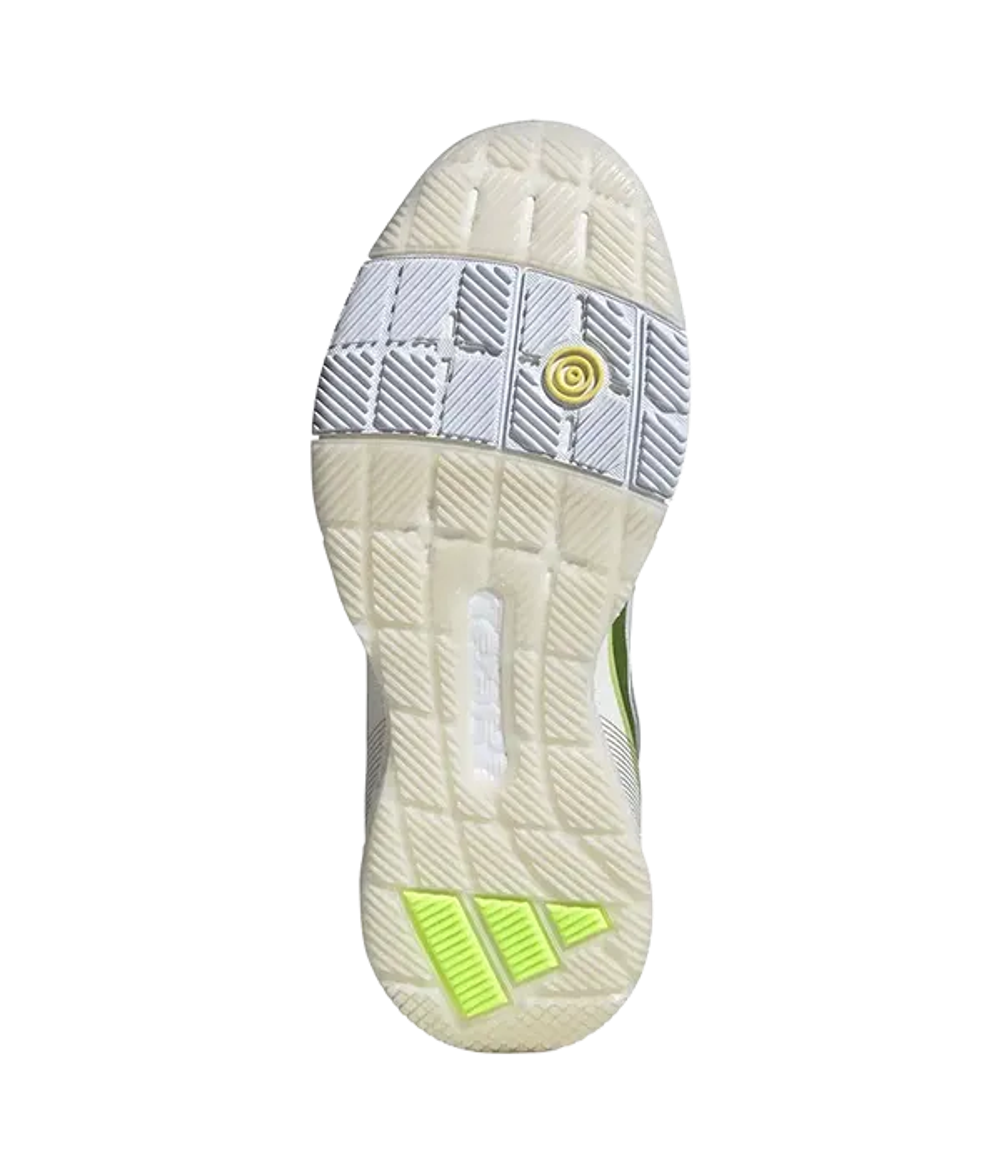 Adidas Crazyquick BOOST Padel M Белые-Зеленые Кроссовки металлик 2025