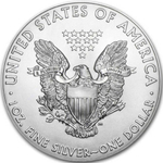 1 ДОЛЛАР США 2021. Свобода. Звездная ночь. Серебро 999пр. 31.1гр. РЕДКАЯ