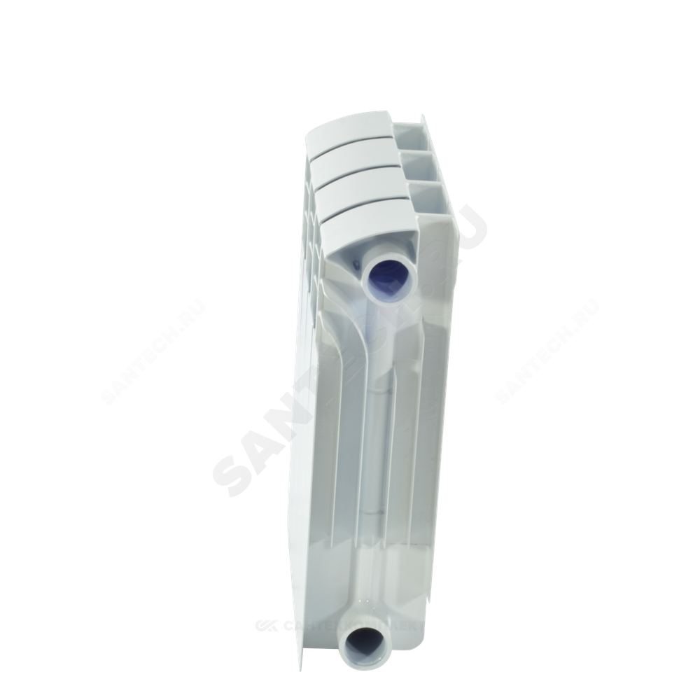 Радиатор биметаллический РБС 300 8 секций Qну=920 Вт RAL 9016 (белый) Ogint